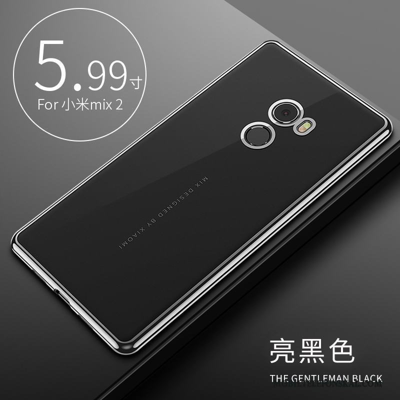 Mi Mix 2 Transparent Fodral Skydd Skal All Inclusive Slim Liten