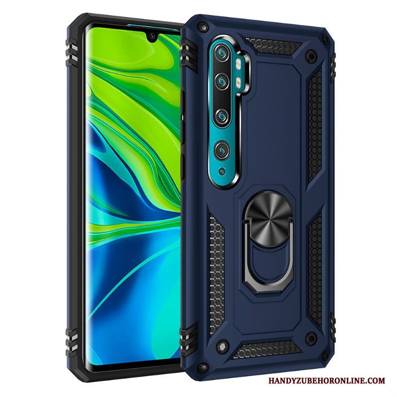 Mi Note 10 Ring Skal Telefon Liten Hård Bil Trend Varumärke Mjuk