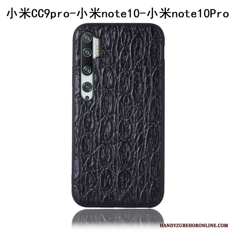 Mi Note 10 Röd Fodral All Inclusive Bakre Omslag Fallskydd Liten Skal Telefon