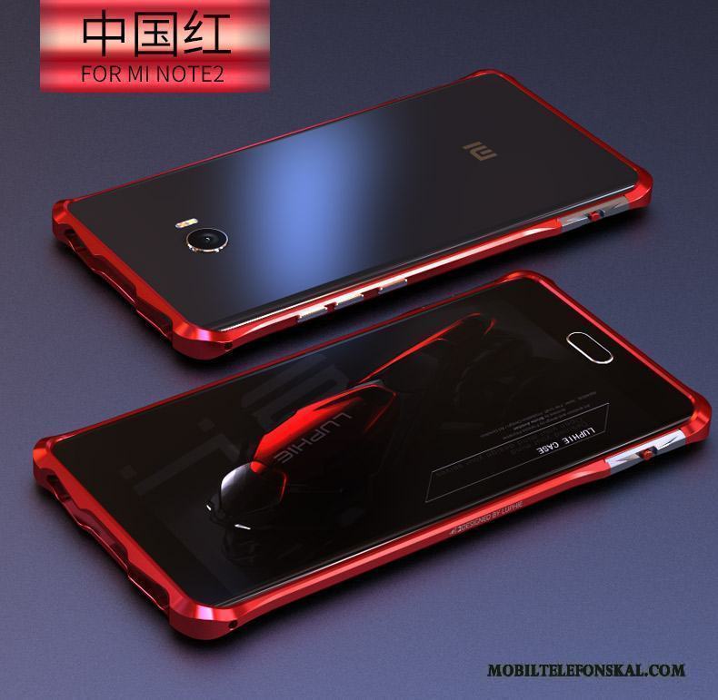 Mi Note 2 Blå Frame Skydd Liten Metall Mobil Telefon Skal Telefon