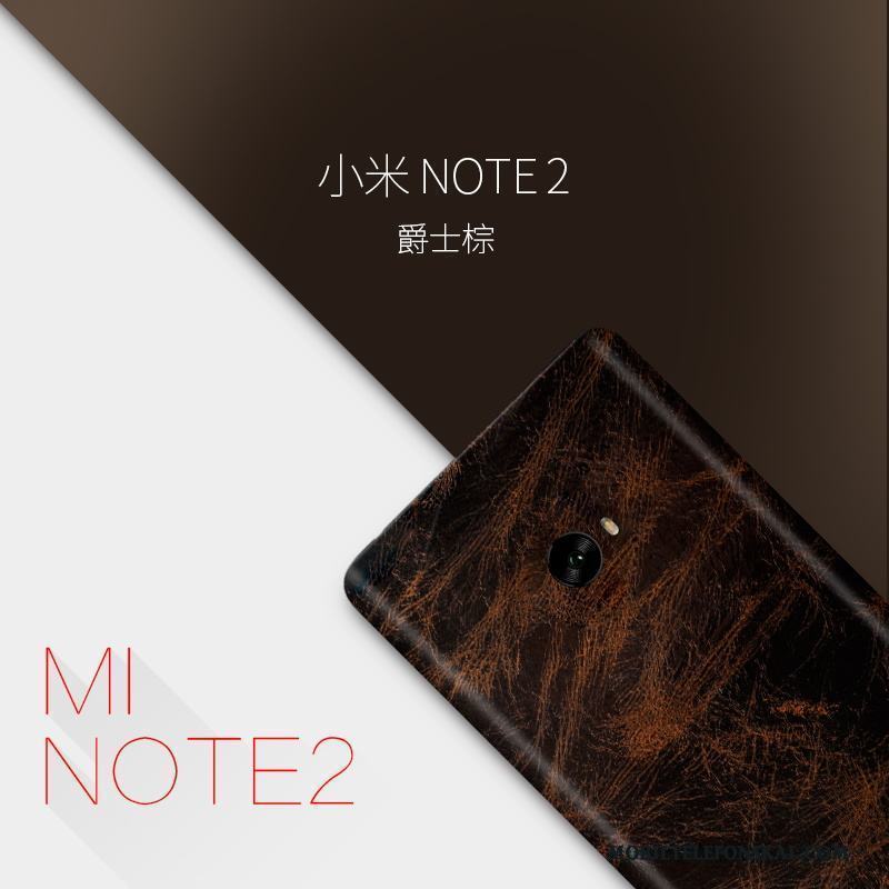 Mi Note 2 Gul Fodral Kreativa All Inclusive Skal Telefon Personlighet Liten