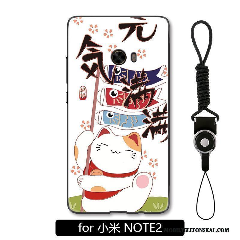 Mi Note 2 Katt Kreativa Liten Lättnad Skal Telefon Rosa Fallskydd