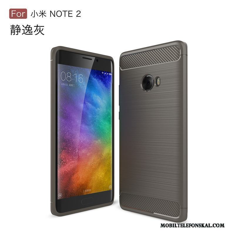 Mi Note 2 Liten Skal Telefon Trend Blå All Inclusive Fallskydd Fodral