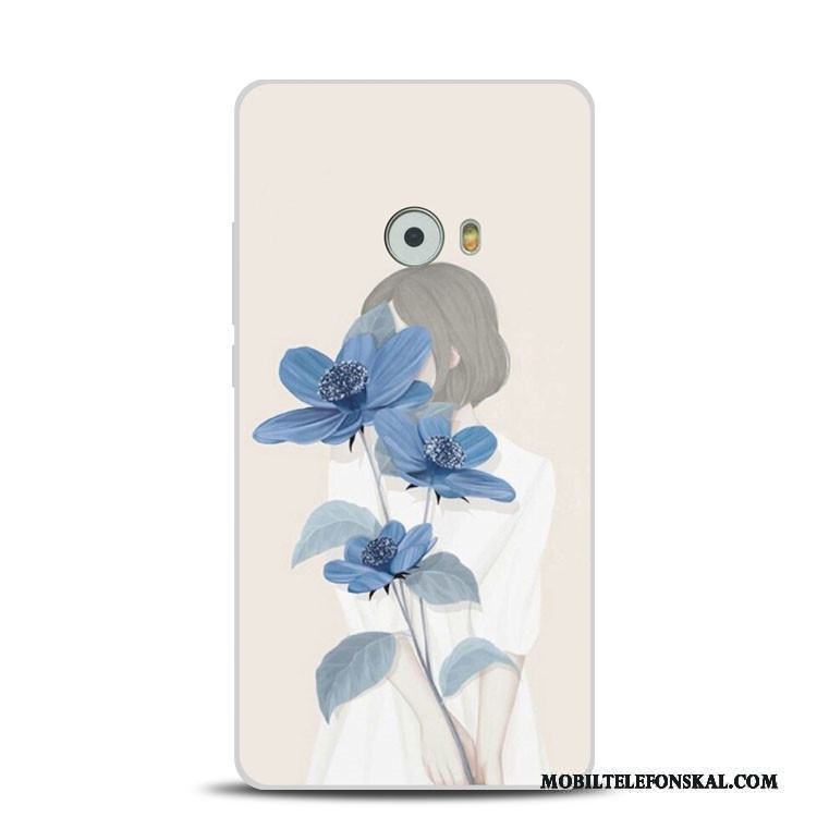 Mi Note 2 Skal Telefon Blommor Liten Grön Silikon Lättnad All Inclusive
