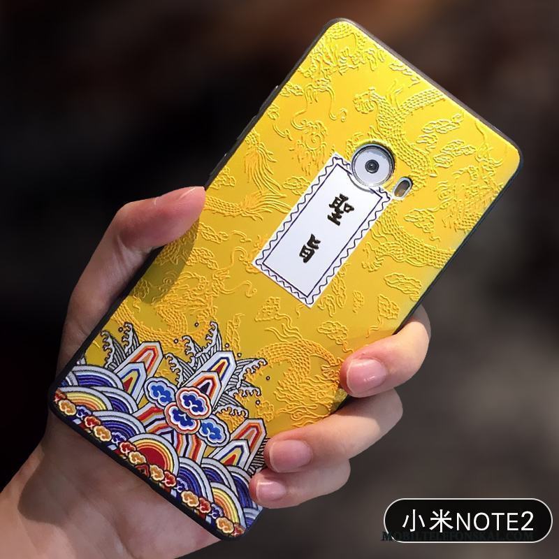 Mi Note 2 Skal Telefon Kreativa Skydd Silikon Fallskydd Trend Liten