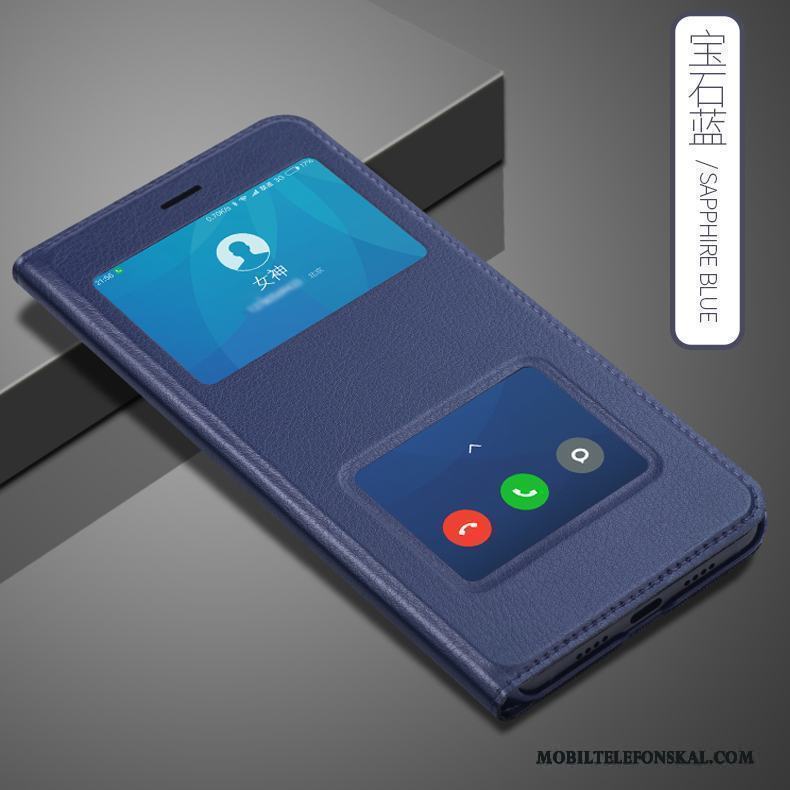 Mi Note 3 Liten All Inclusive Skydd Clamshell Fallskydd Läderfodral Skal Telefon