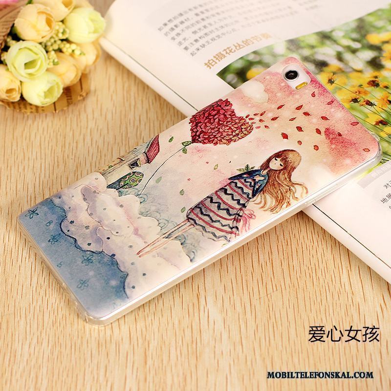 Mi Note Frame Slim Silikon Skal Telefon Fodral Liten Mobil Telefon