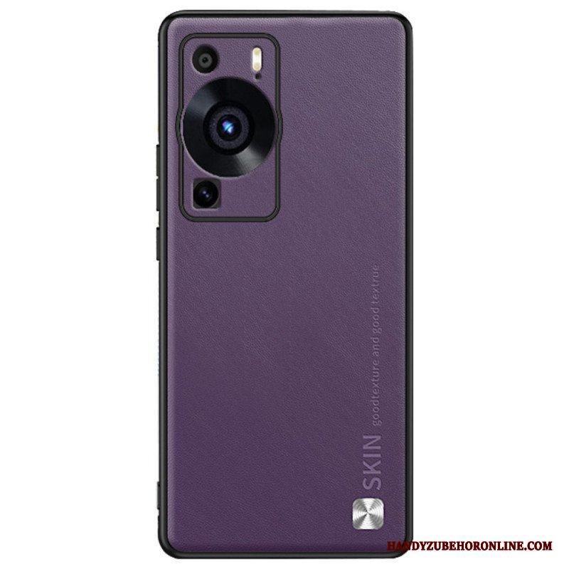 Mobilskal Huawei P60 Pro Faux Leather Skin