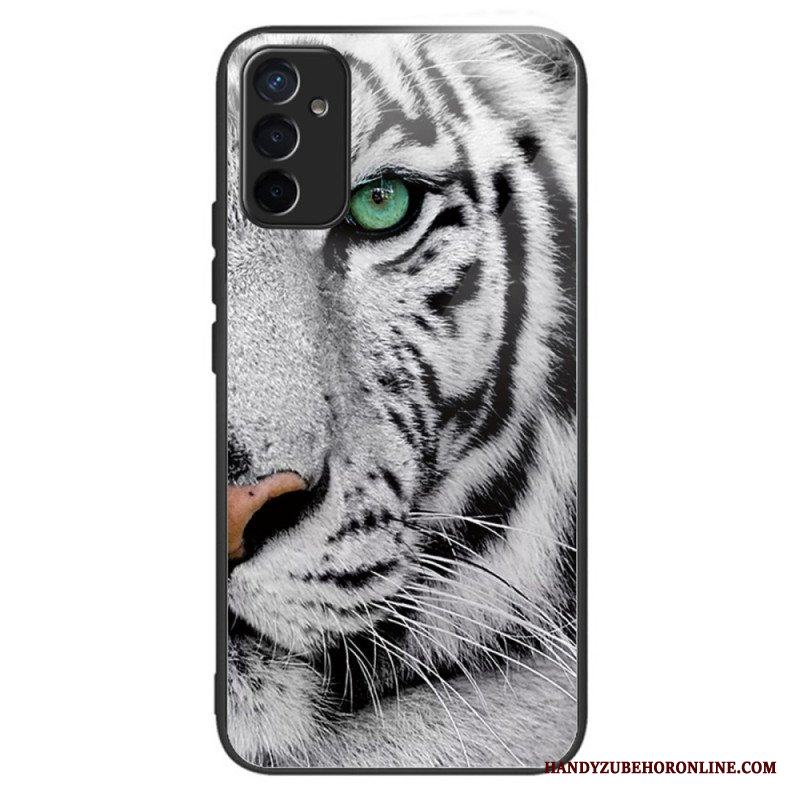 Mobilskal Samsung Galaxy M13 Tiger Härdat Glas