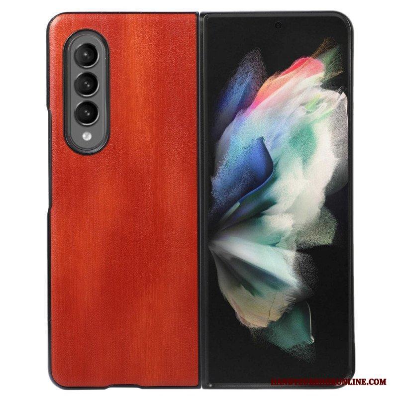 Mobilskal Samsung Galaxy Z Fold 4 Imiterat Läder