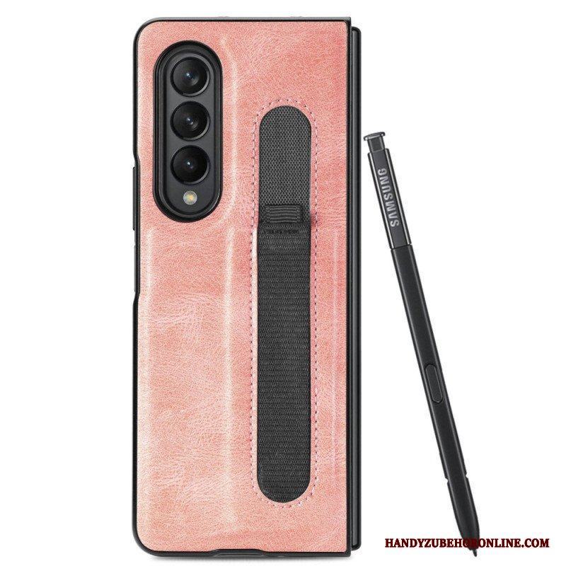 Mobilskal Samsung Galaxy Z Fold 4 Stylus I Konstläder