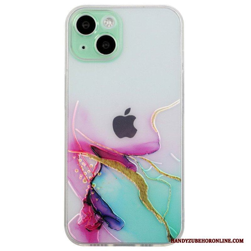 Mobilskal iPhone 15 Plus Marmorstilen