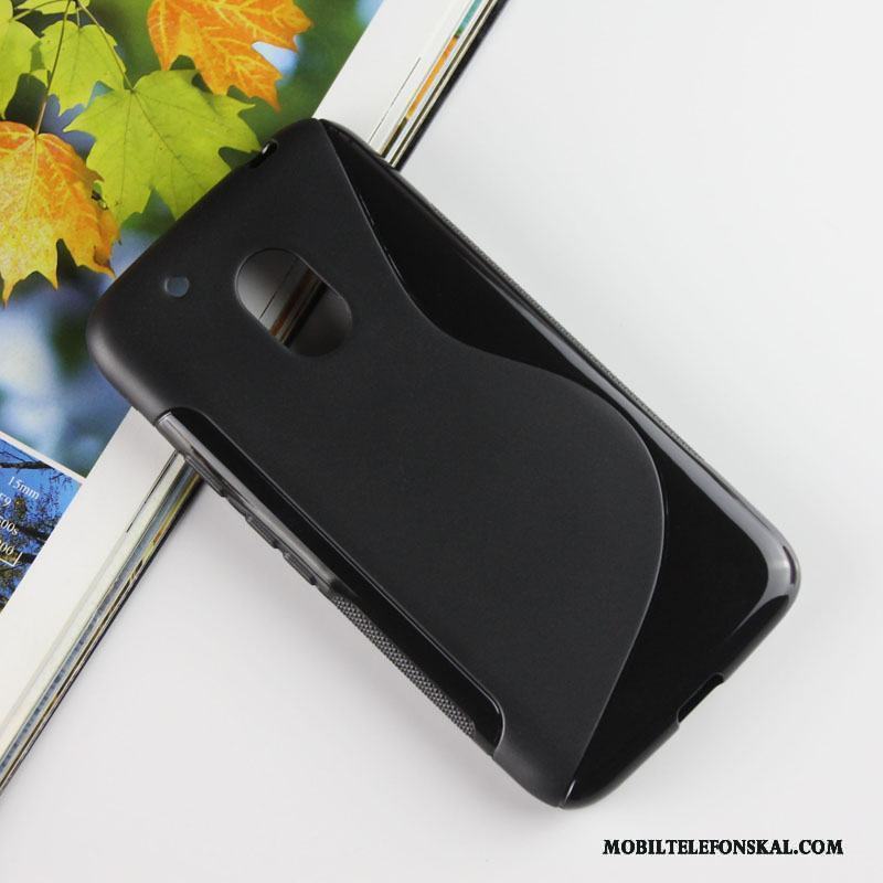 Moto G4 Play Mjuk Skal Röd Skydd Nubuck Fodral Telefon