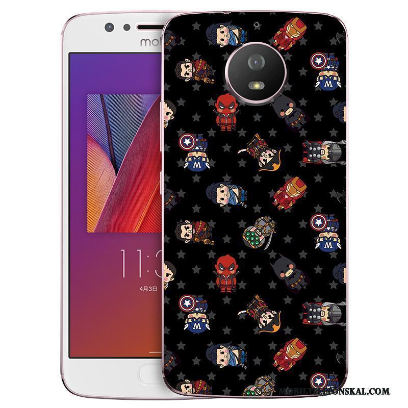 Moto G5s Fodral Skydd Målade Färg Skal Telefon Hemming Mjuk