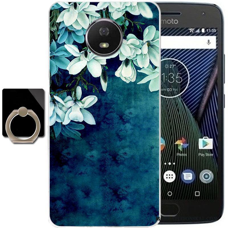 Moto G5s Plus Fallskydd Skal Telefon Gul Kyla Mjuk All Inclusive Silikon