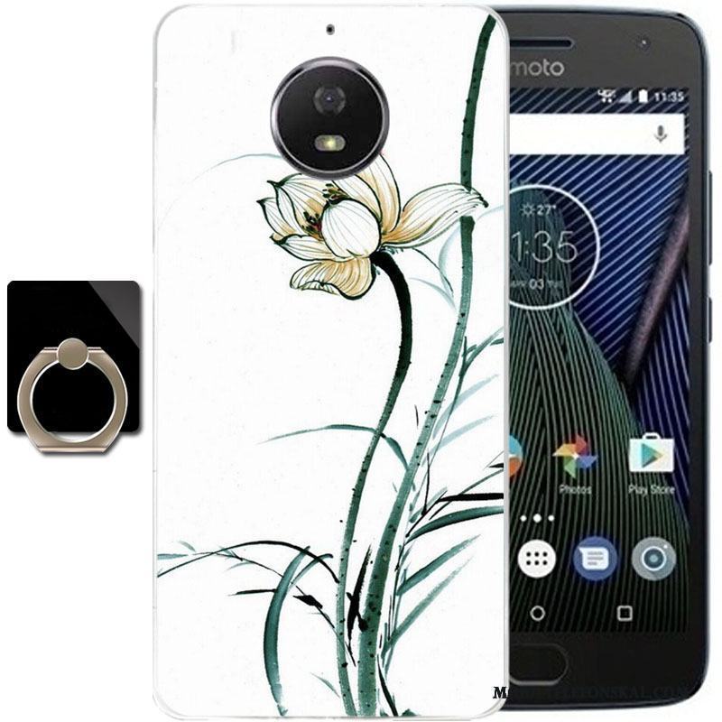 Moto G5s Plus Fallskydd Skal Telefon Gul Kyla Mjuk All Inclusive Silikon