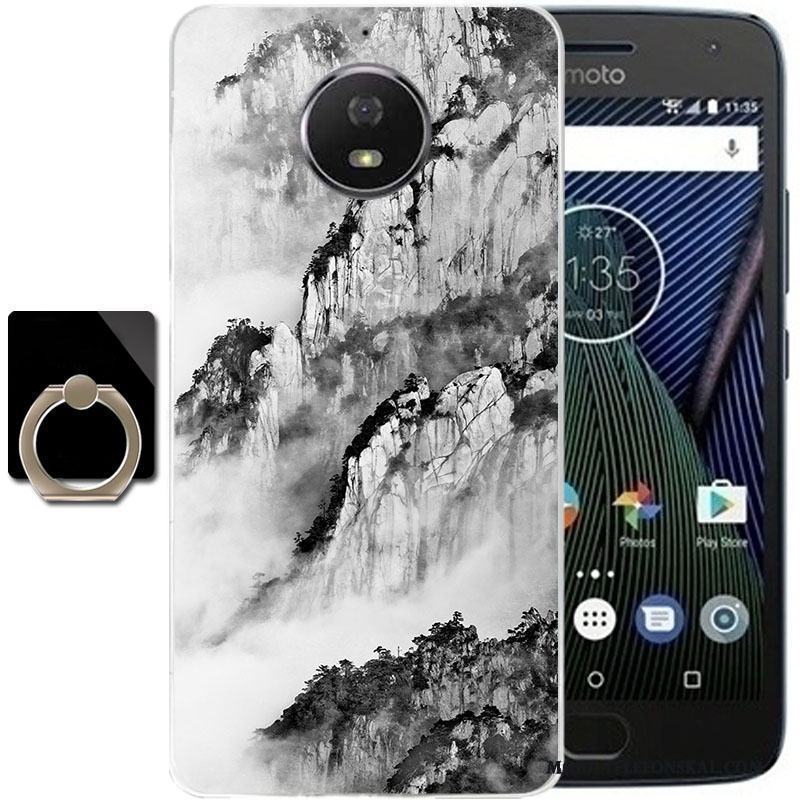 Moto G5s Plus Fallskydd Skal Telefon Gul Kyla Mjuk All Inclusive Silikon