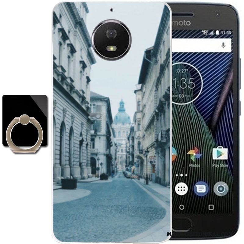 Moto G5s Plus Fallskydd Skal Telefon Gul Kyla Mjuk All Inclusive Silikon