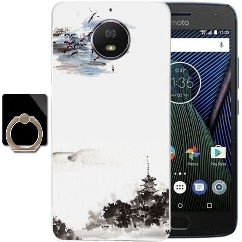 Moto G5s Plus Fallskydd Skal Telefon Gul Kyla Mjuk All Inclusive Silikon