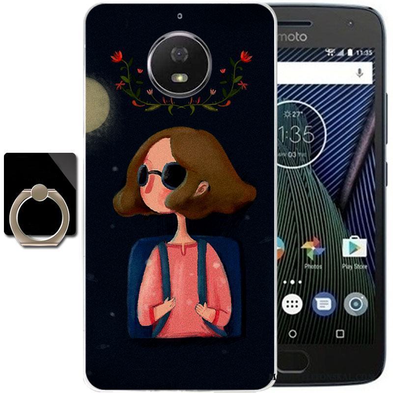 Moto G5s Plus Fallskydd Skal Telefon Gul Kyla Mjuk All Inclusive Silikon