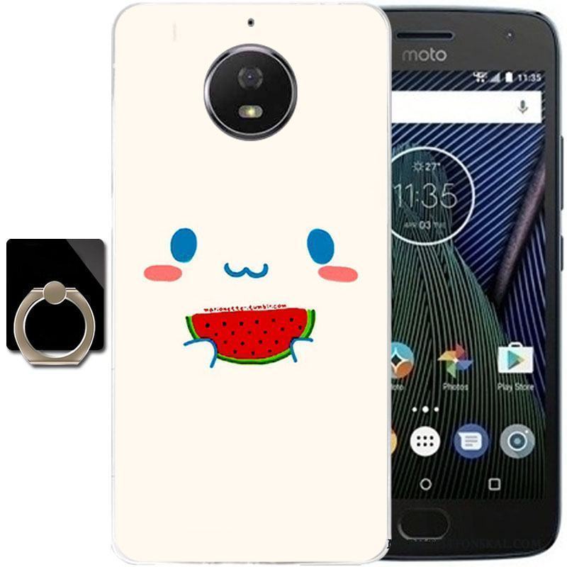 Moto G5s Plus Skal Telefon Mjuk Silikon All Inclusive Fallskydd Fodral Purpur
