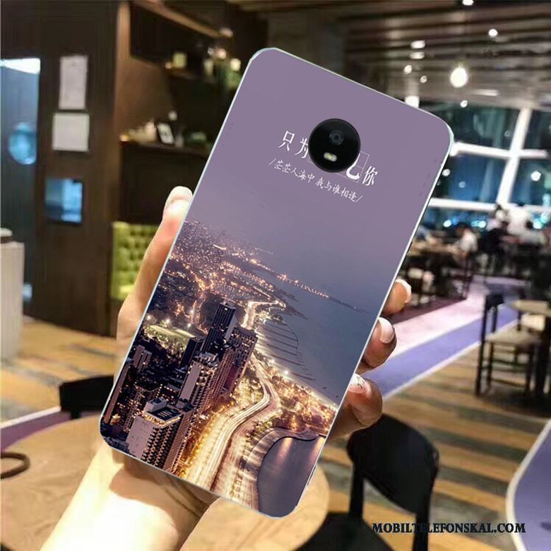 Moto G5s Skal Telefon Mjuk Fodral Mobil Telefon Målade Rosa