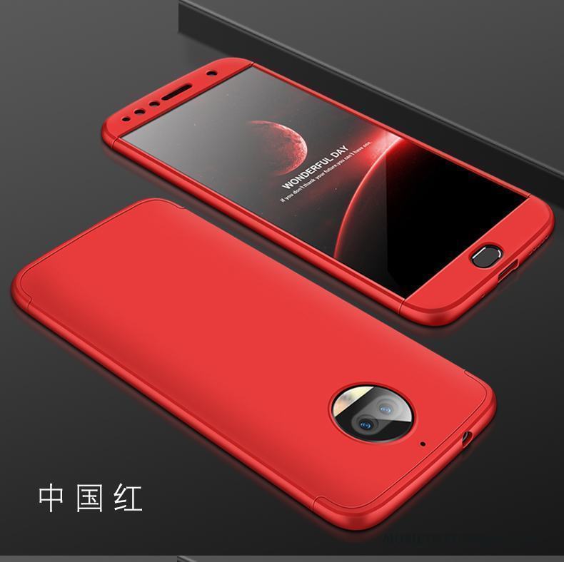Moto G5s Skal Telefon Trend Rosa Guld Skydd All Inclusive Röd Fodral