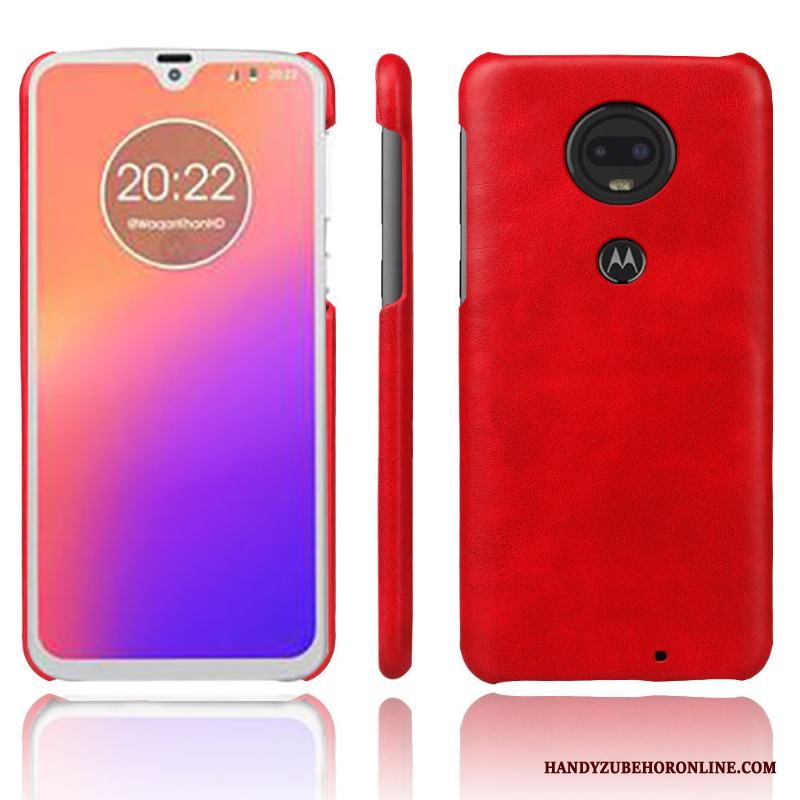 Moto G7 Plus Kvalitet Business Fodral Fallskydd Personlighet Skal Telefon