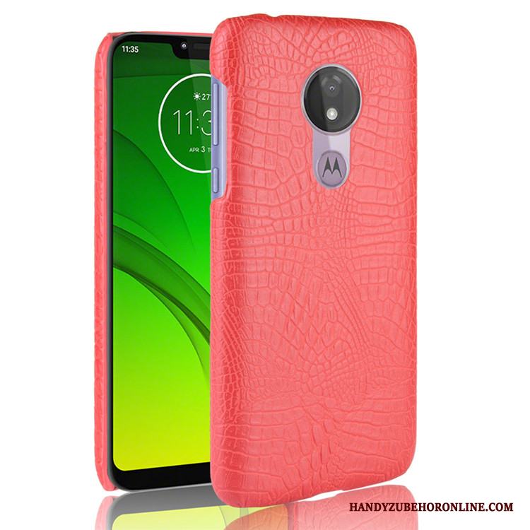 Moto G7 Power Skal Telefon Mobil Telefon Vit Business Fodral Kreativa