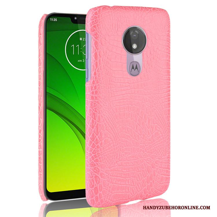 Moto G7 Power Skal Telefon Mobil Telefon Vit Business Fodral Kreativa