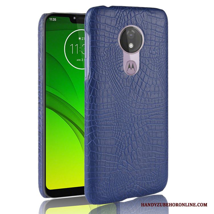 Moto G7 Power Skal Telefon Mobil Telefon Vit Business Fodral Kreativa