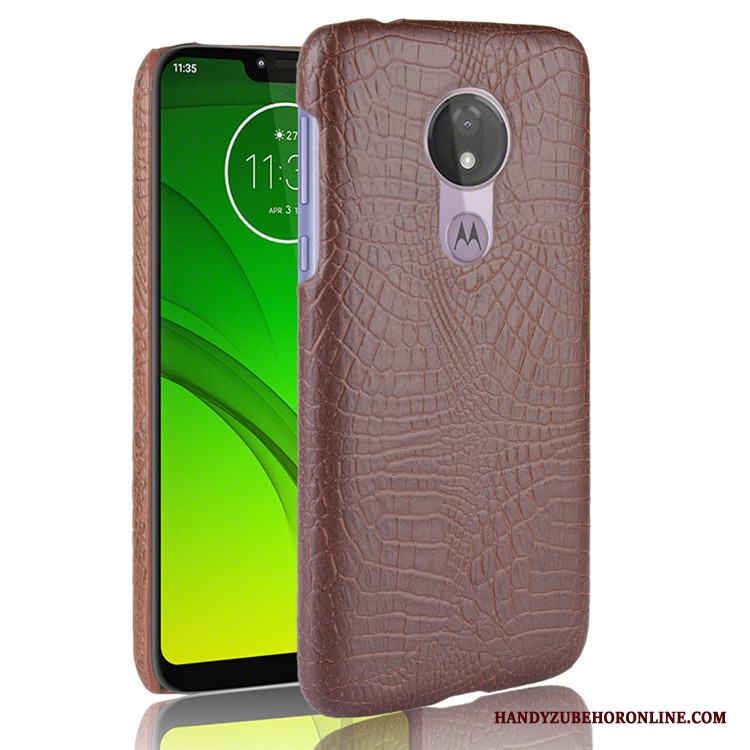 Moto G7 Power Skal Telefon Mobil Telefon Vit Business Fodral Kreativa