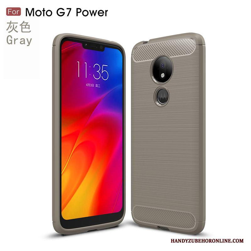 Moto G7 Power Trend Fodral Skal Telefon All Inclusive Mjuk Silikon Ny