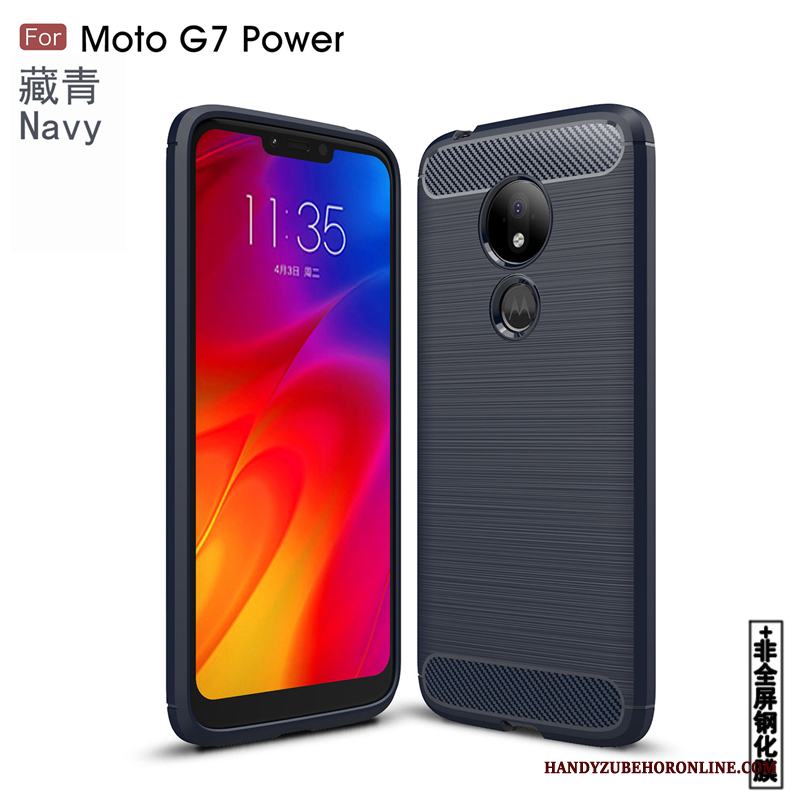 Moto G7 Power Trend Fodral Skal Telefon All Inclusive Mjuk Silikon Ny