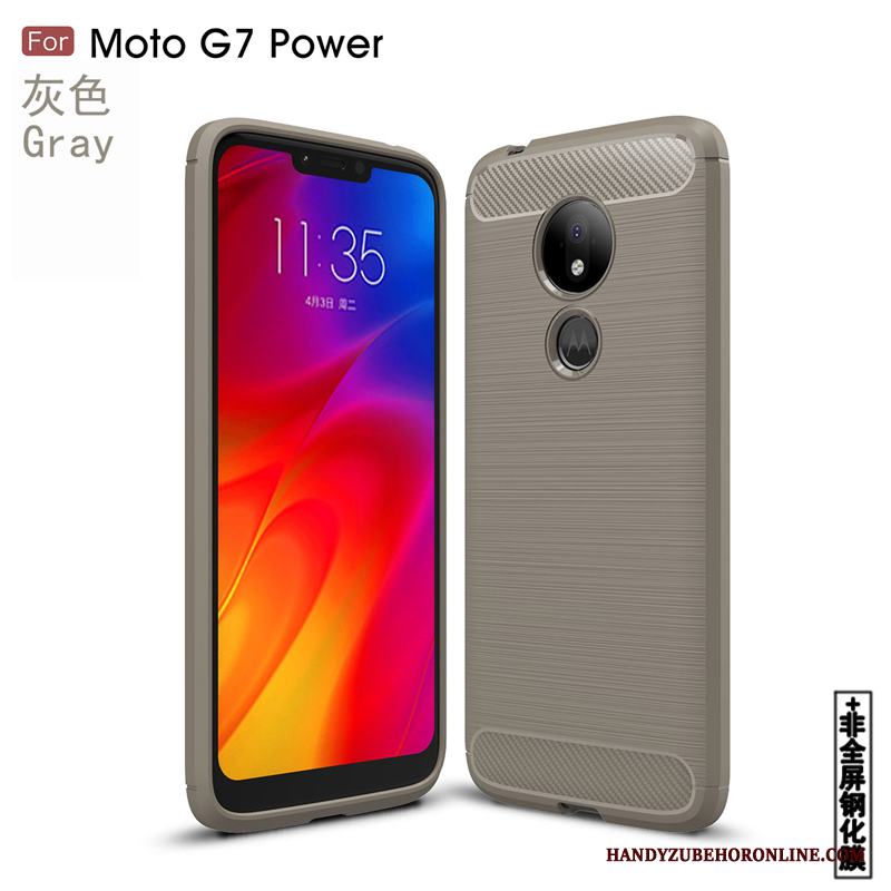 Moto G7 Power Trend Fodral Skal Telefon All Inclusive Mjuk Silikon Ny