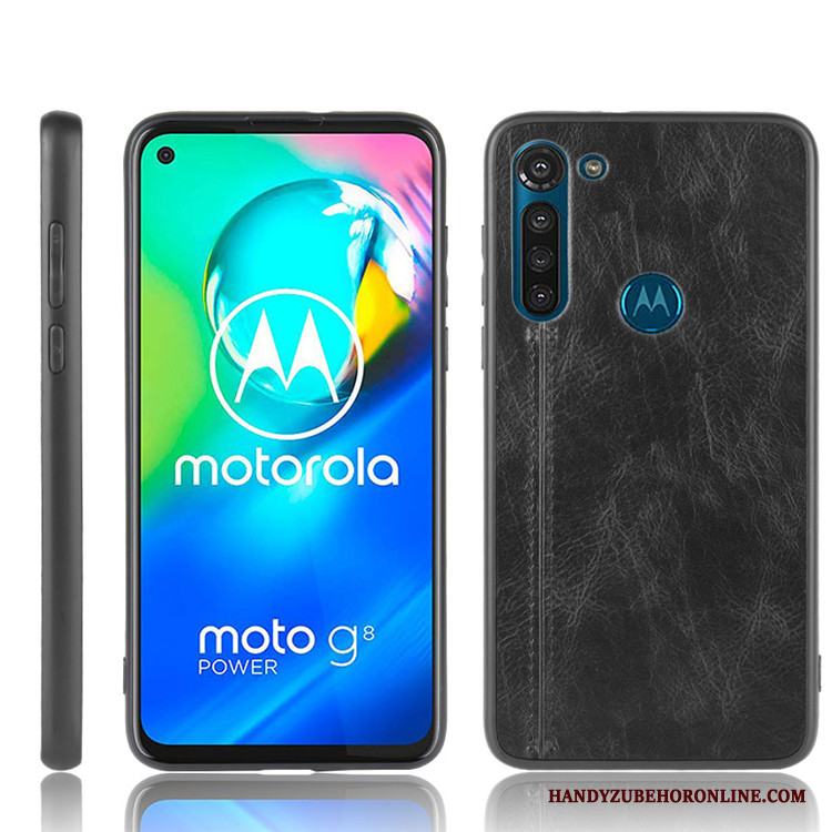 Moto G8 Power Hård Skal Telefon Skydd All Inclusive Fodral Trend Varumärke Fallskydd