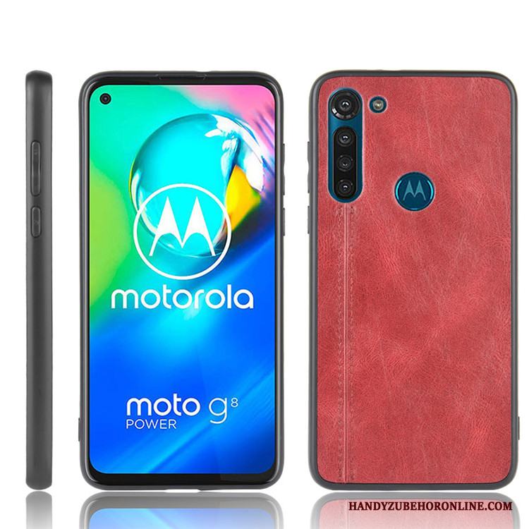 Moto G8 Power Hård Skal Telefon Skydd All Inclusive Fodral Trend Varumärke Fallskydd