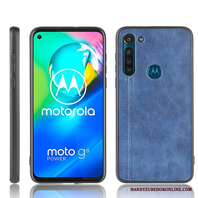 Moto G8 Power Hård Skal Telefon Skydd All Inclusive Fodral Trend Varumärke Fallskydd