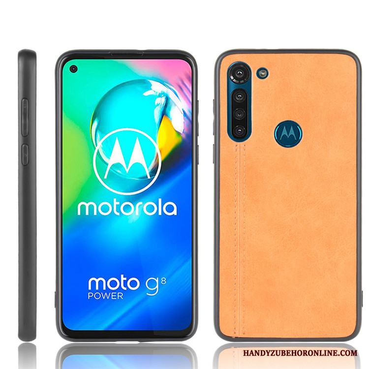 Moto G8 Power Hård Skal Telefon Skydd All Inclusive Fodral Trend Varumärke Fallskydd