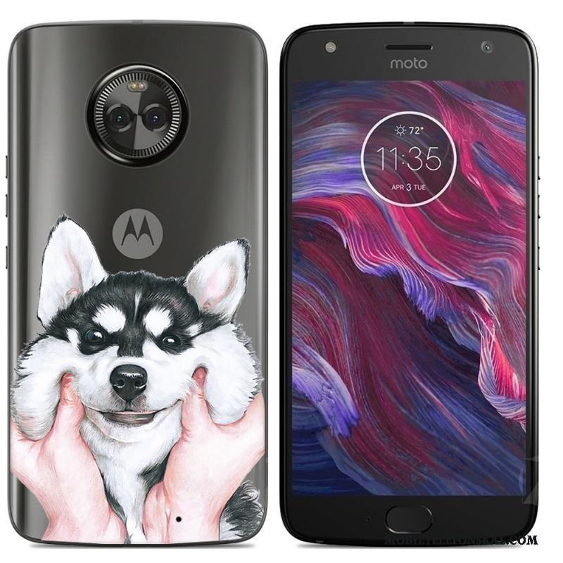 Moto X4 Skal Telefon Rosa Mobil Telefon Kreativa Målade Ny Mjuk