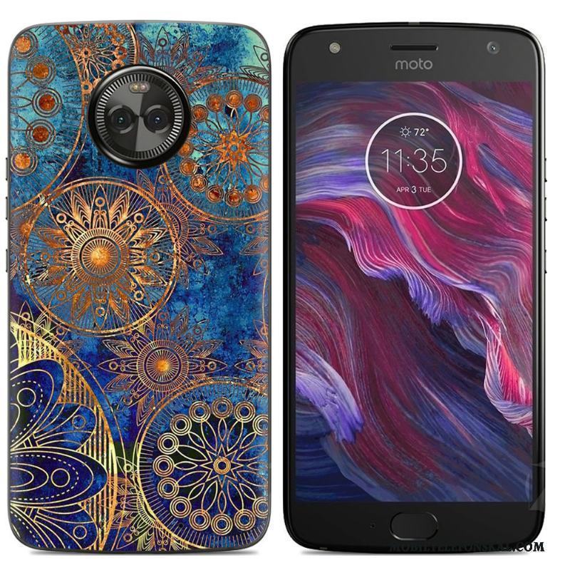 Moto X4 Skal Telefon Rosa Mobil Telefon Kreativa Målade Ny Mjuk