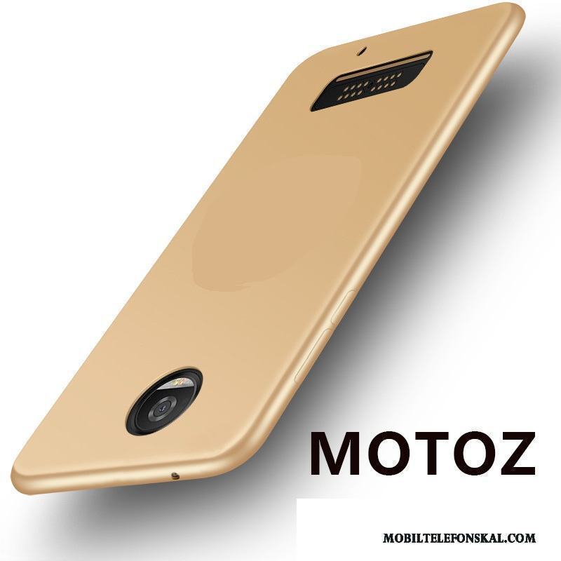 Moto Z Skal Rosa Guld Skydd Telefon All Inclusive Silikon Fallskydd