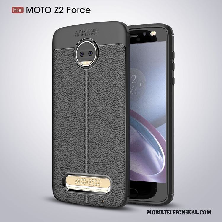 Moto Z2 Force Edition Mjuk Röd Silikon Skydd Fodral Skal Telefon All Inclusive