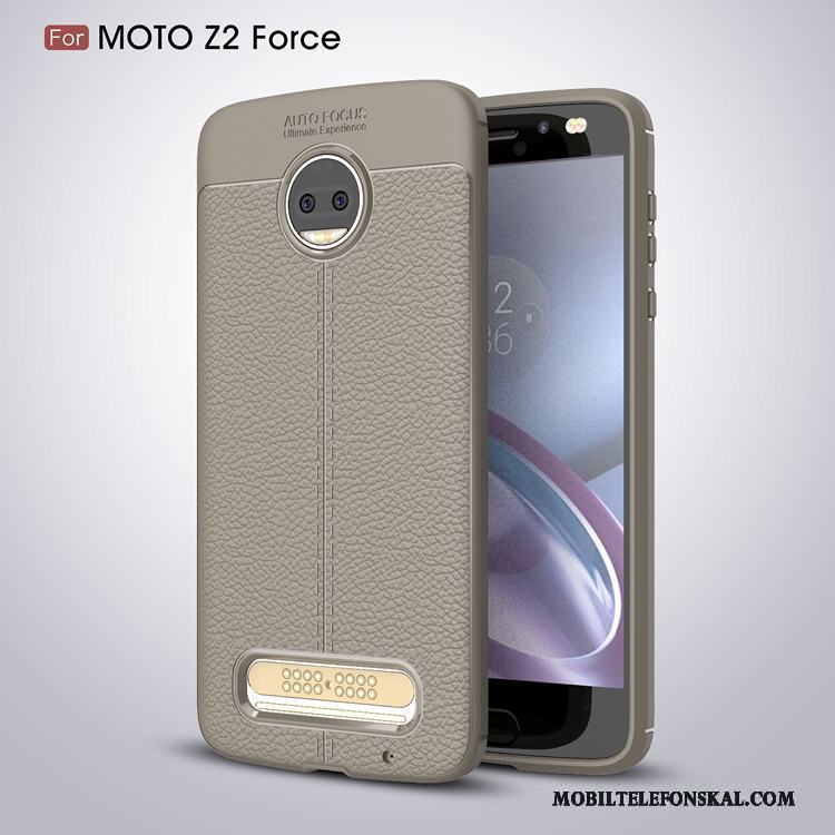 Moto Z2 Force Edition Mjuk Röd Silikon Skydd Fodral Skal Telefon All Inclusive