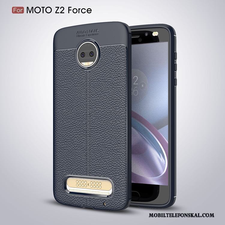 Moto Z2 Force Edition Mjuk Röd Silikon Skydd Fodral Skal Telefon All Inclusive