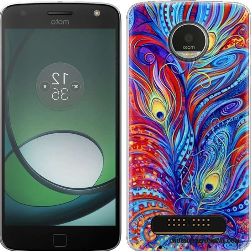 Moto Z2 Force Edition Vit Ny Skydd Fodral Skal Telefon Mobil Telefon