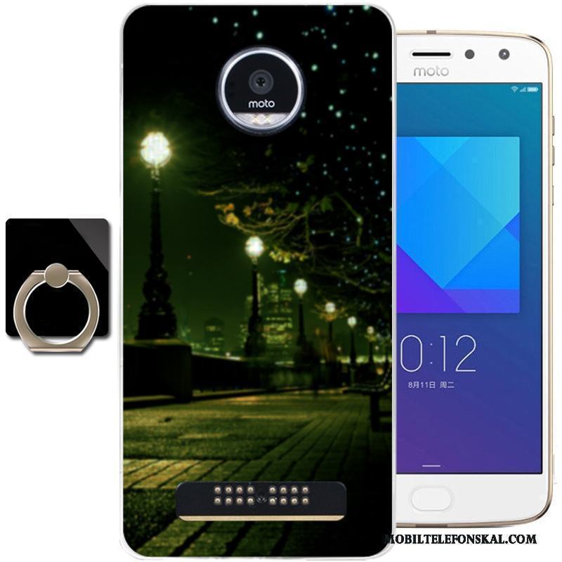 Moto Z2 Play All Inclusive Skal Telefon Kyla Fodral Skydd Silikon Mjuk