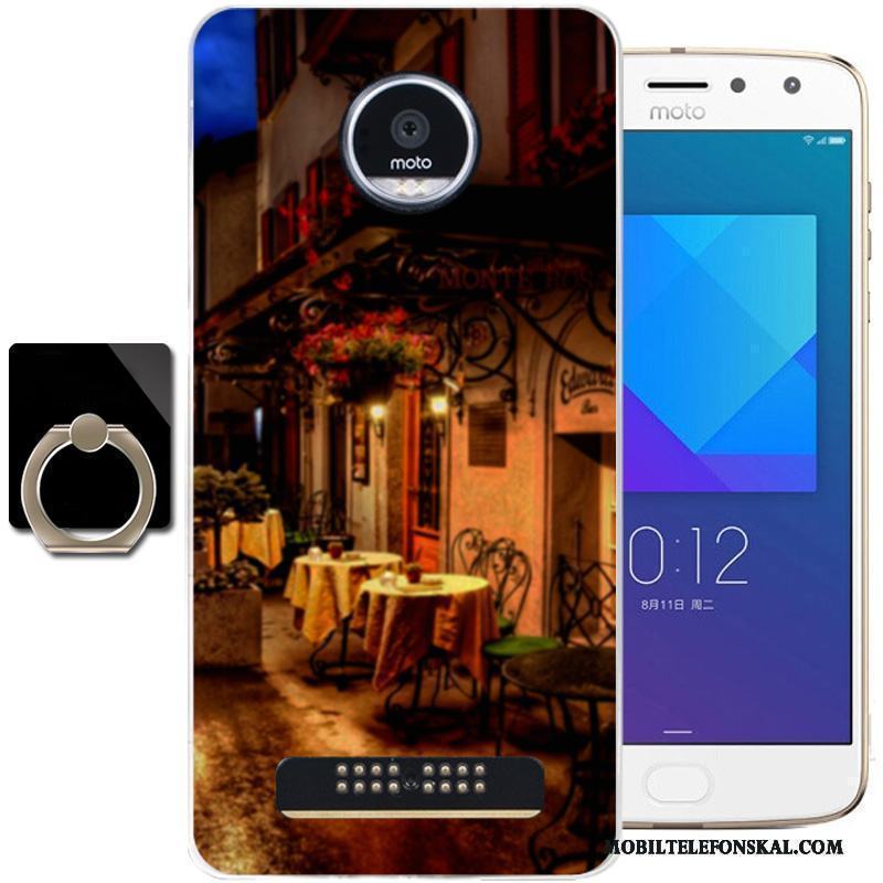 Moto Z2 Play All Inclusive Skal Telefon Kyla Fodral Skydd Silikon Mjuk