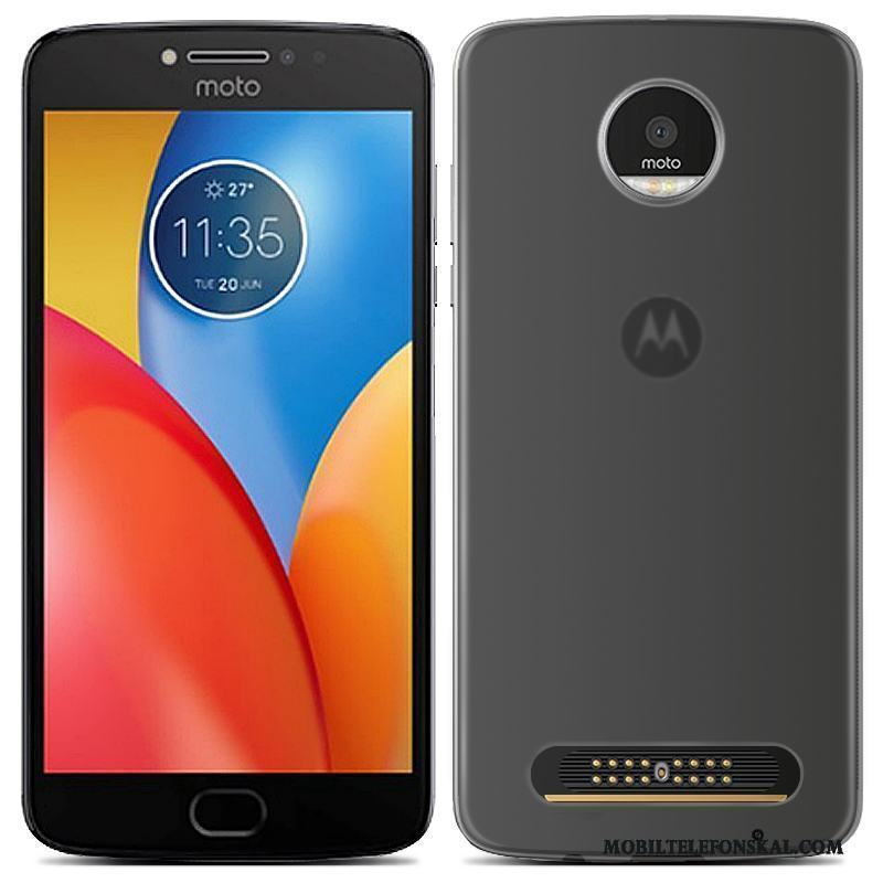 Moto Z2 Play Kreativa Mobil Telefon Purpur Silikon Skal Telefon Fodral Mjuk