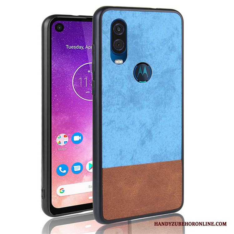 Motorola One Vision Fallskydd All Inclusive Fodral Svart Skal Telefon Blandade Färger